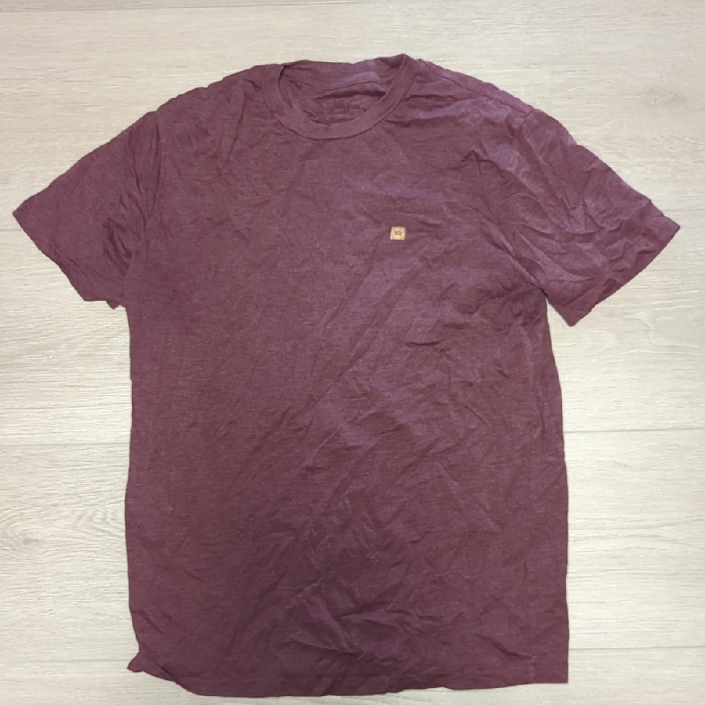 tentree Maroon Short Sleeve Tee